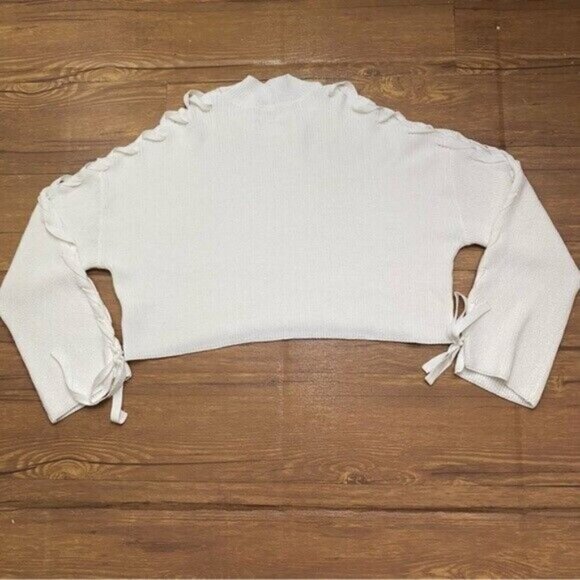 Aritzia Wilfred Salome Sweater Tied Women Size 1 (XS) - Picture 4 of 9